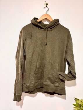 Amazon Essentials | Olive Crewneck Hoodie Sweater